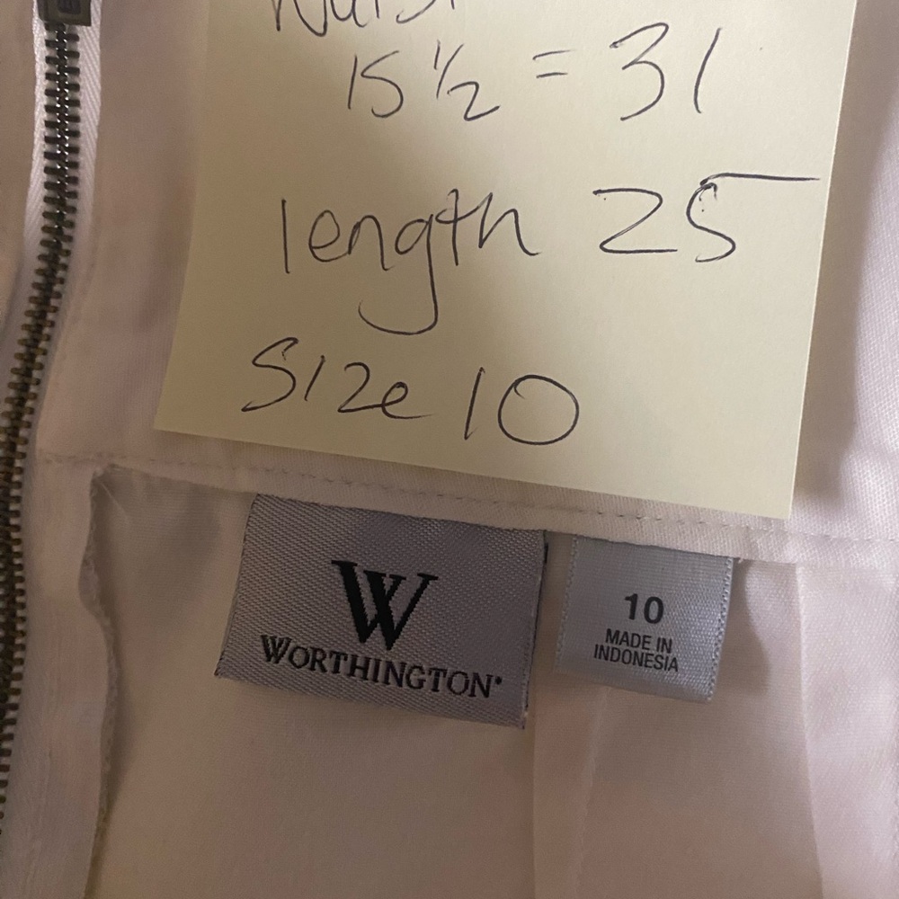 Stylish High-Waisted Skirt by Worthington size 10 - Picture 7 of 7